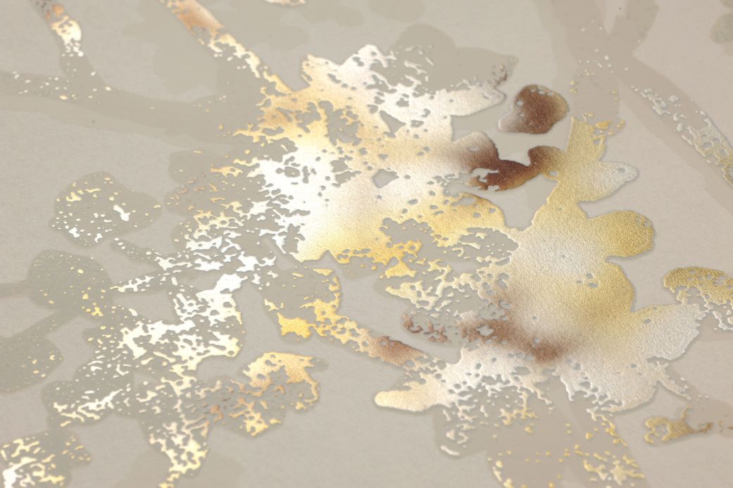 Papel pintado metálico Papel pintado Saranda cáscara de huevo Ver detalle