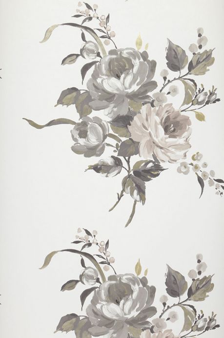 Archiv Papel pintado Olesia gris Ancho rollo