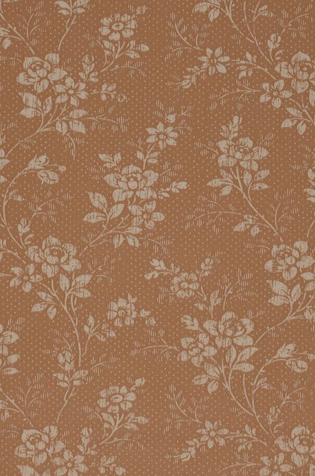 All Wallpaper Patricia beige red-grey A4 Detail