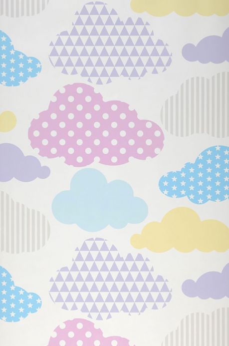 Children’s Wallpaper Wallpaper Cendie light lavender Roll Width