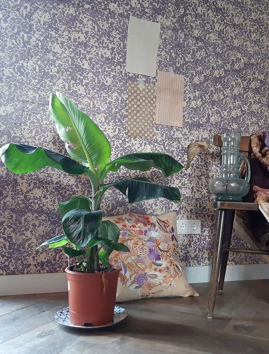 Le Monde Sauvage Wallpaper Wallpaper Ekajata lilac Room View