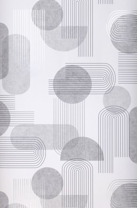Geometric Wallpaper Wallpaper Ultra grey tones Roll Width