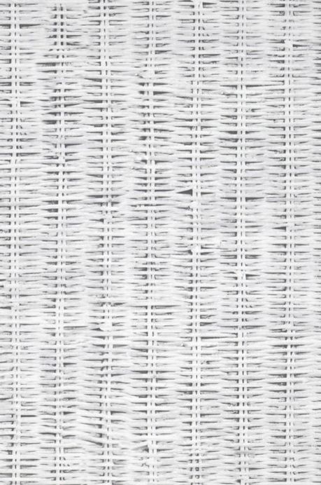 Archiv Wallpaper Rattan Weave white A4 Detail
