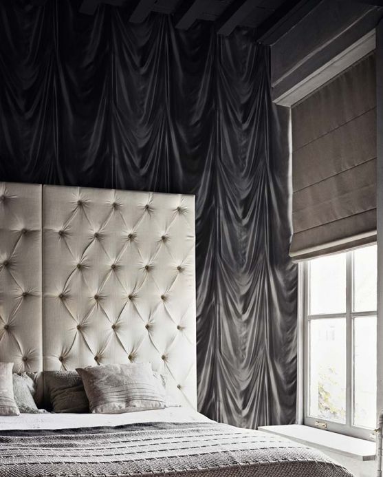 Archiv Papel pintado Vogue gris negruzco Ver habitación