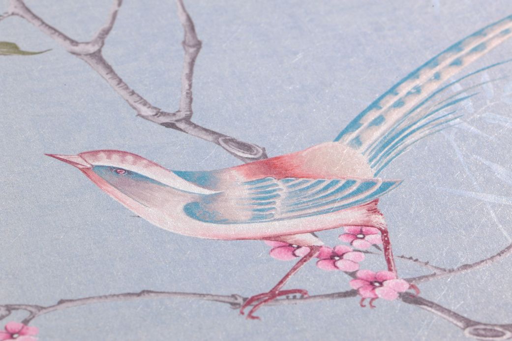 Bird Wallpaper Wallpaper Comtesse eggshell Detail View