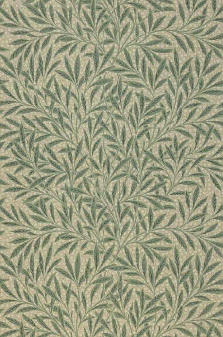 William Morris Wallpaper Wallpaper Herball reseda-green Roll Width