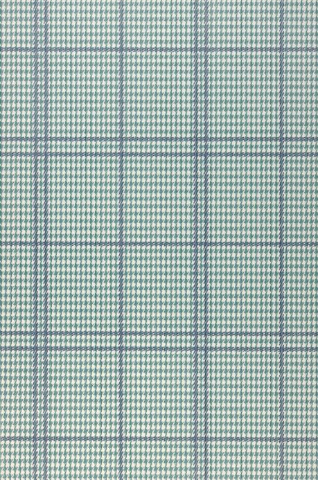 Textile Wallpaper Wallpaper Glencheck pine green Roll Width