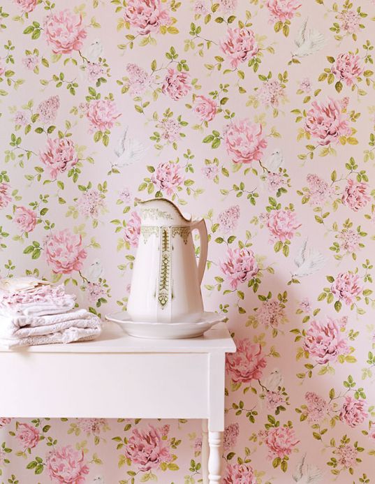 Archiv Papel pintado Swetta rosa Ver habitación