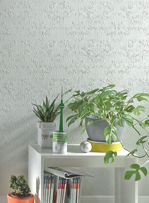 Paper-based Wallpaper Wallpaper Charles white Room View