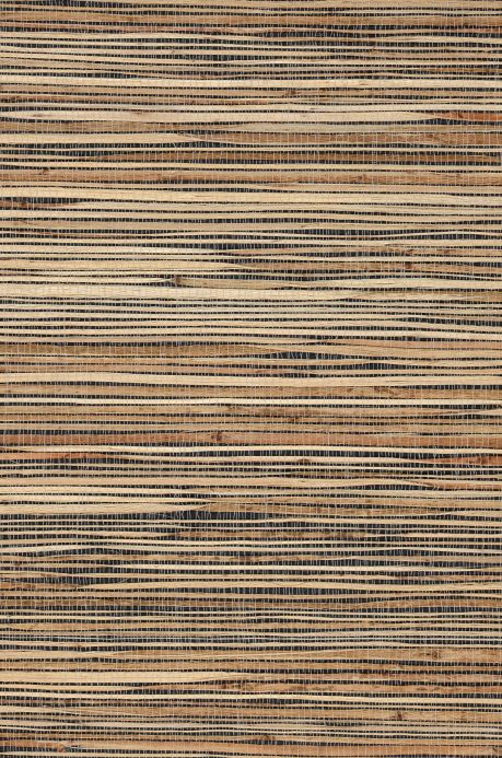 Maritime Wallpaper Wallpaper Grass on Roll 01 pale brown A4 Detail
