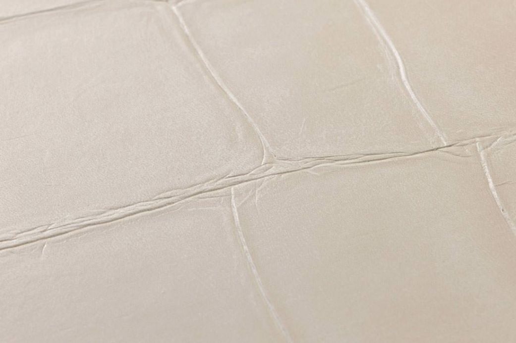 Paper-based Wallpaper Wallpaper Croco 11 light ivory Detail View