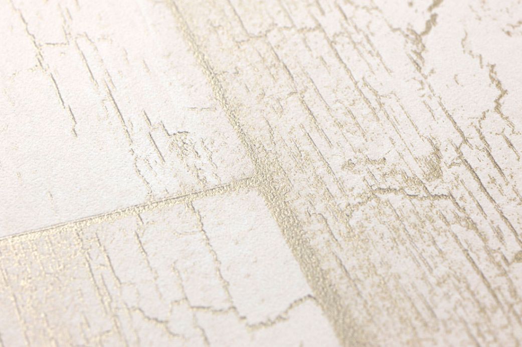Wood effect Wallpaper Wallpaper Atoras pearl gold Detail View