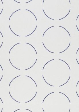Circles by Porsche Violettblau Muster