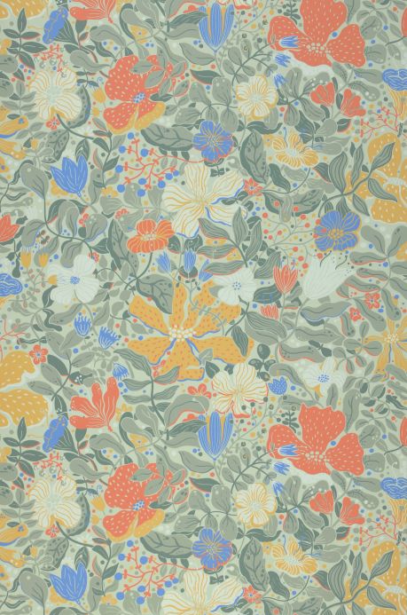 Floral Wallpaper Wallpaper Elsie multi-coloured Elsie
