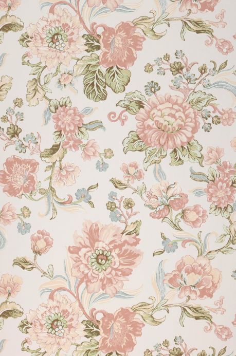 Floral Wallpaper Wallpaper Corteza rosewood Roll Width