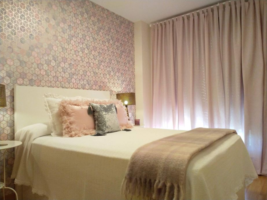 Wallpaper Wallpaper Casimir pale pink Room View