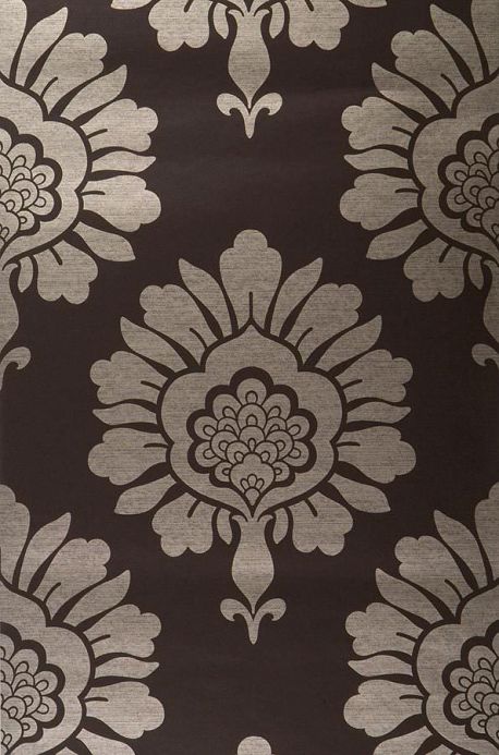 Archiv Wallpaper Hermes anthracite Roll Width