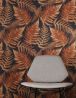 Wallpaper Franka chestnut brown