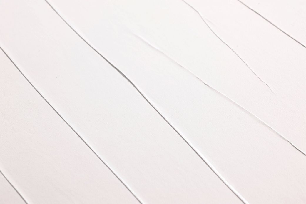 Papier peint effet froissé Papier peint Crush Couture 13 blanc Vue détail