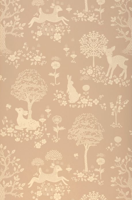 Majvillan Wallpaper Wallpaper Summer Fields light grey beige Roll Width