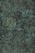 Wallpaper Tropicalia turquoise blue