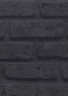City Brick cinza escuro Amostra