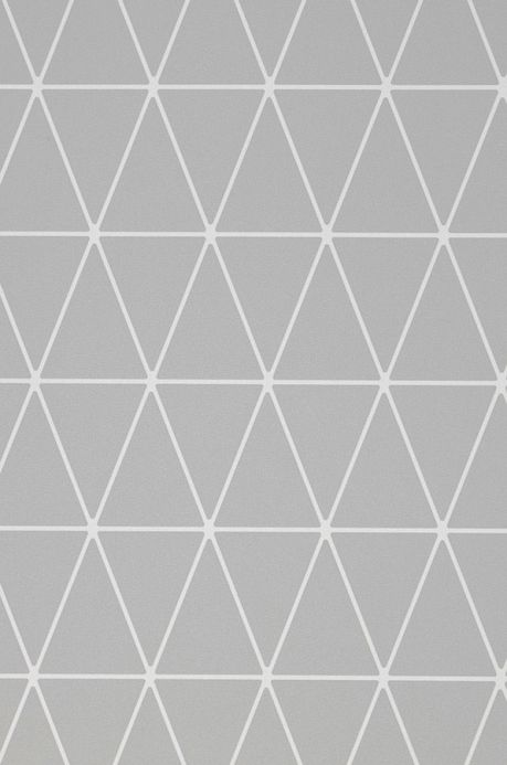 Geometric Wallpaper Wallpaper Svarog grey A4 Detail