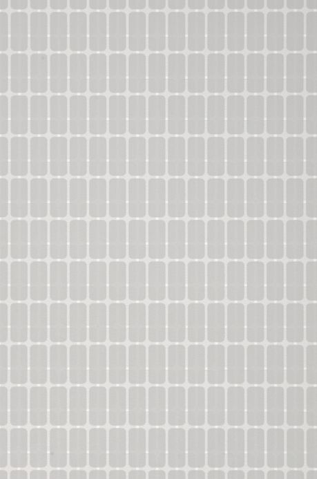 Geometric Wallpaper Wallpaper Alvar grey white A4 Detail