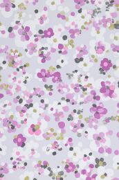 Carta da parati Cherry Blossoms viola