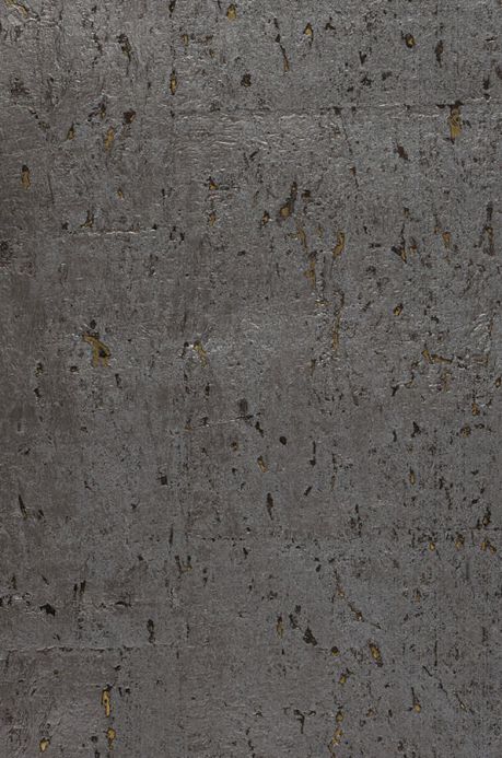 Paper-based Wallpaper Wallpaper Natural Cork 06 black grey A4 Detail