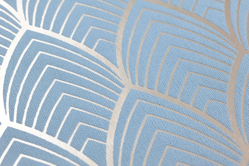 Gastronomy Wallpaper Wallpaper Soana light blue Detail View