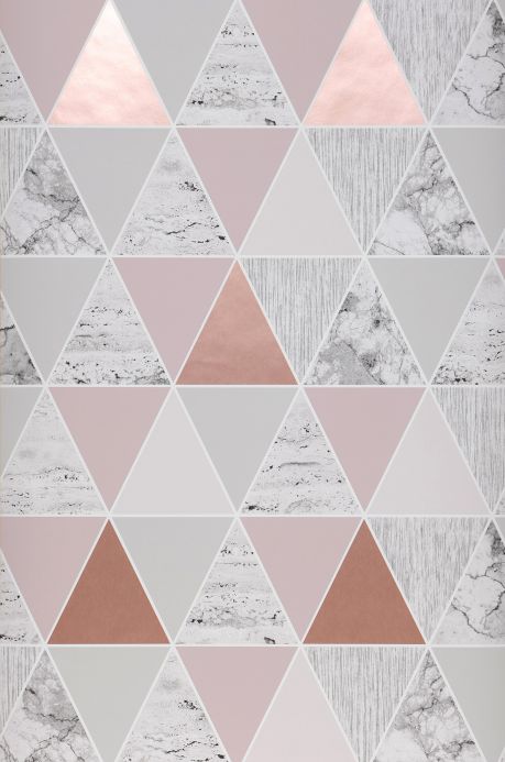 Pink Wallpaper Wallpaper Zento pearlescent rosewood Roll Width