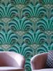 Wallpaper Tonda pine green