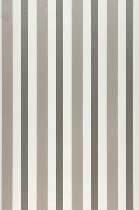 Archiv Wallpaper Stripes by Porsche grey beige shimmer Roll Width