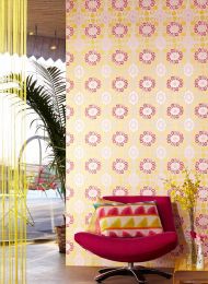 Wallpaper Rosane golden yellow
