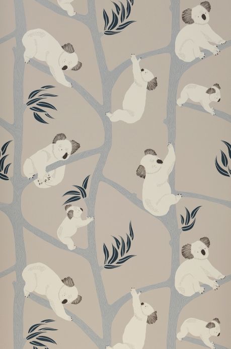 Funky Wallpaper Wallpaper Koala light beige grey Roll Width