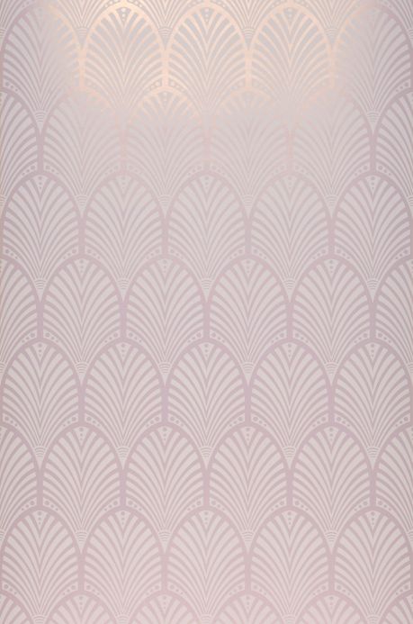 Archiv Papel pintado Lyria rosa pálido brillante Ancho rollo