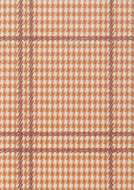 Glencheck Orange Muster