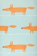 Wallpaper What does the Fox say pale turquoise