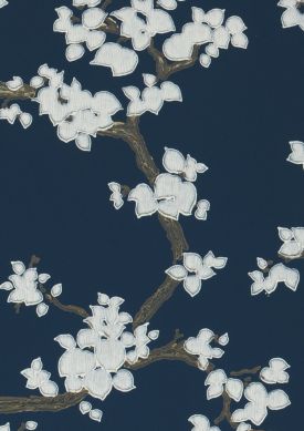 Sakura Grünblau Muster