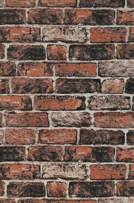 Papel de parede de pedras Papel de parede Singita marrom cobre Largura do rolo