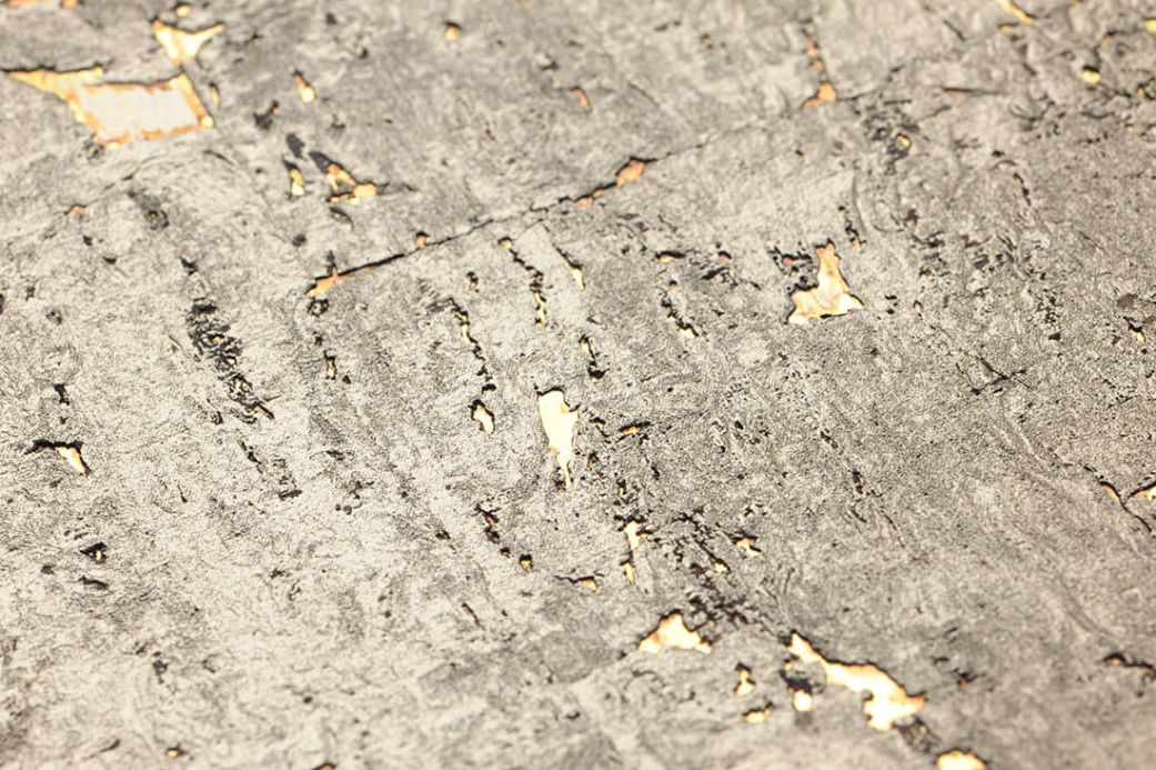 Padrões de papel de parede Papel de parede Natural Cork 03 bege pérola Ver detalhe