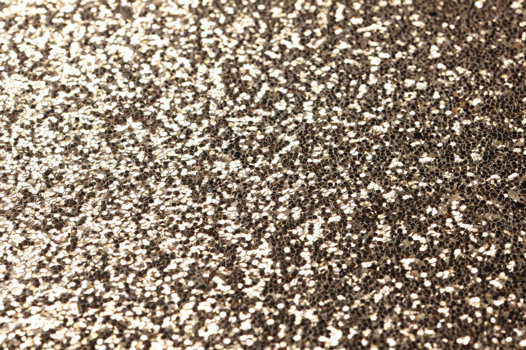 Wallpaper Paragon gold glitter | Wallpaper from the 70s