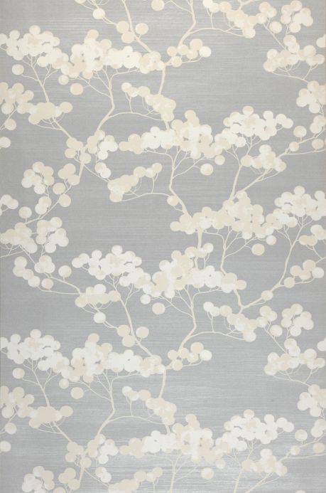 Paper-based Wallpaper Wallpaper Rajapur pearl light grey Roll Width