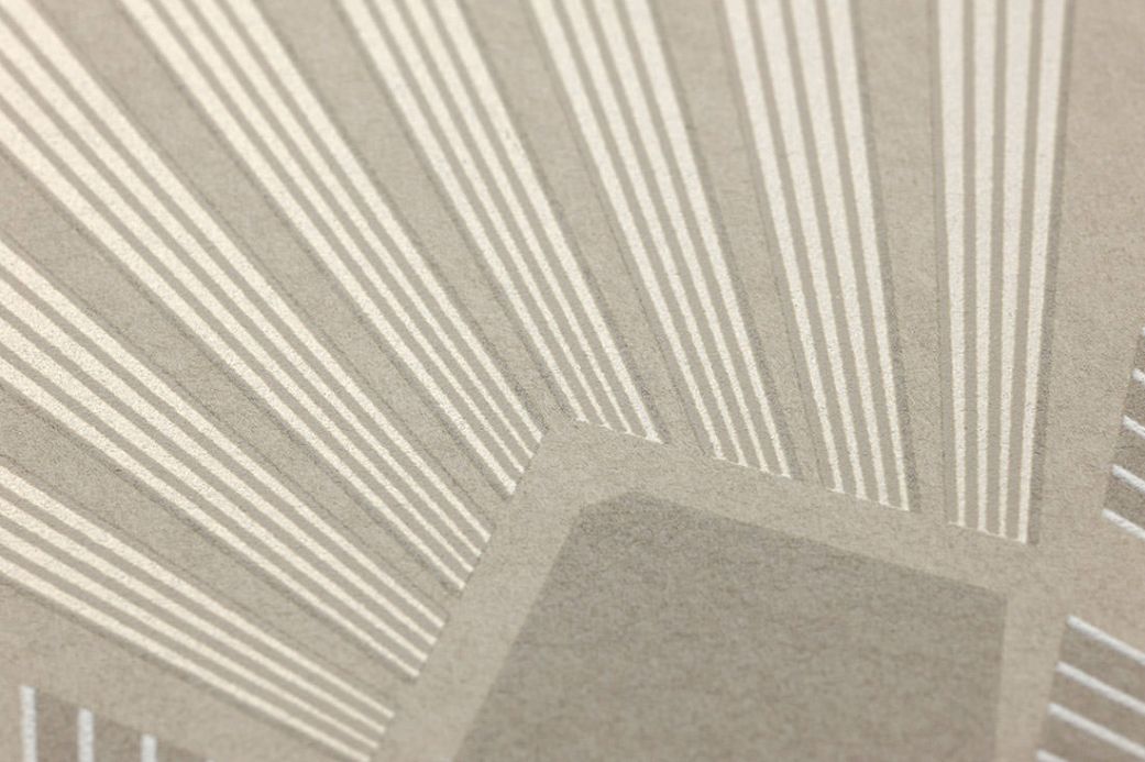 Grey Wallpaper Wallpaper Pontinius light beige grey Detail View