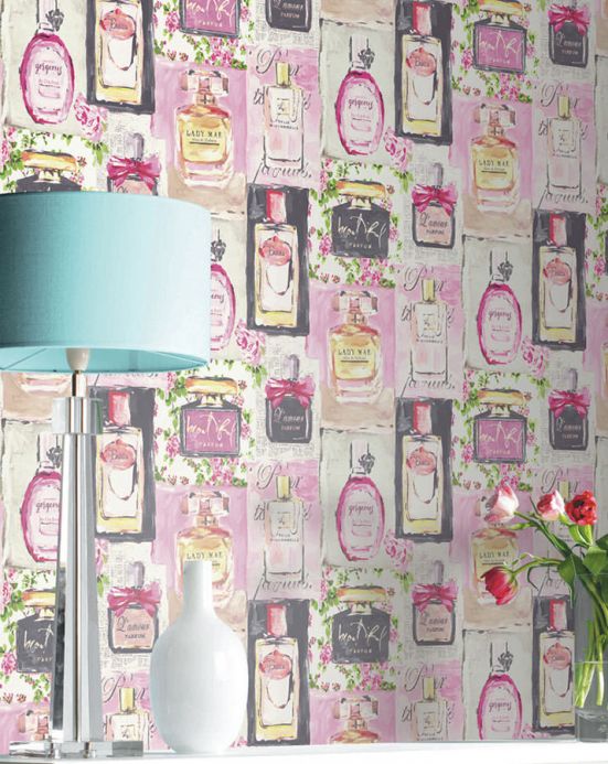 Archiv Papel de parede Parfumerie rosa Ver quarto