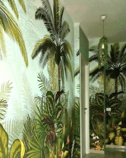 Customer photo Wall mural Jungle Kingdom shades of green from 30 Mar 2023 (Instagram)